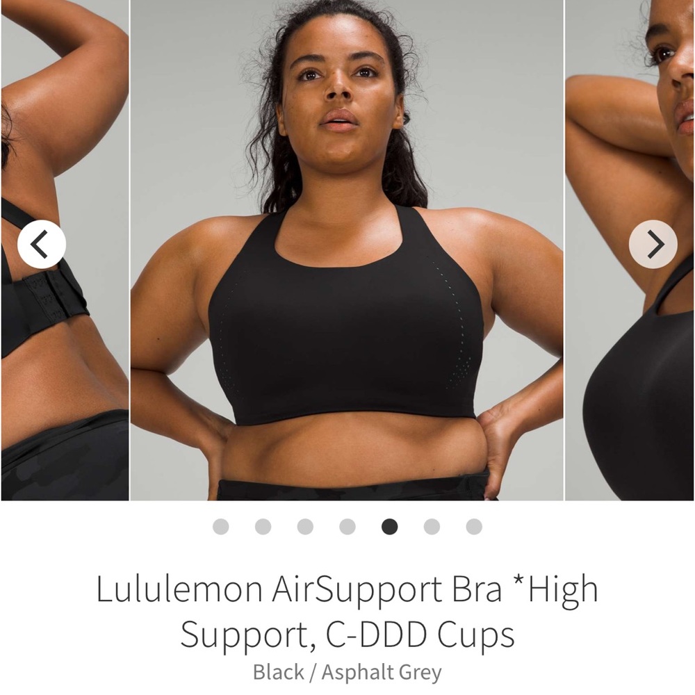 Lululemon AirSupport Bra [Black] SZ 34C
